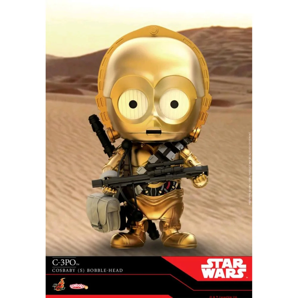 Hot Toys Cosbaby - Star Wars Rise of Skywalker (Size S) - C-3PO Image 1