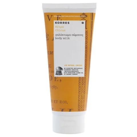 KORRES Citrus Body Milk 200ml Image 1