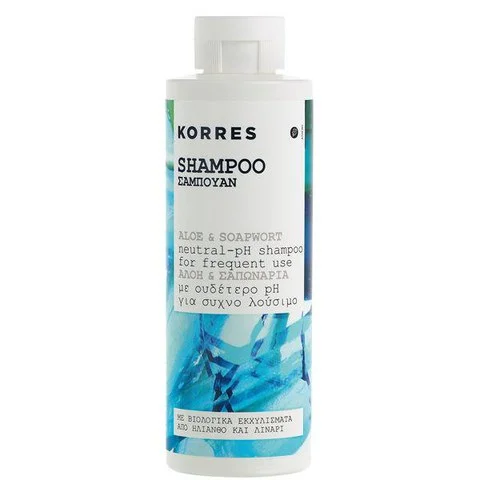 KORRES Aloe & Soapwort Shampoo 250ml Image 1
