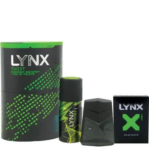 Lynx Twist Gift Set Deodorant Bodyspray & Eau De Toilette Image 1