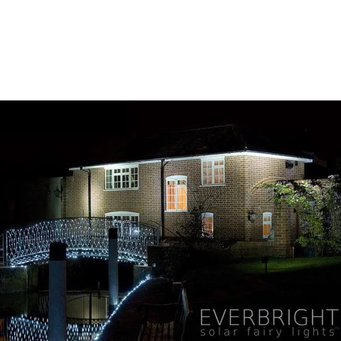 Solar Fairy Lights - 28S - White Image 1