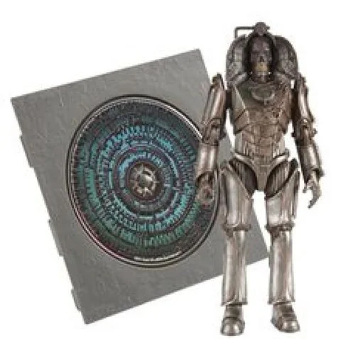 Dr Who Pandorica 5 Inch Action Figure and Audio MP3 CD Collection Cyberman Pandorica Image 1