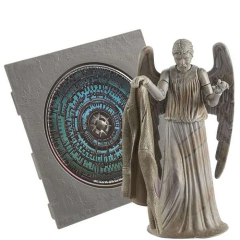 Dr Who Pandorica 5 Inch Action Figure and Audio MP3 CD Collection Screaming Angel Image 1