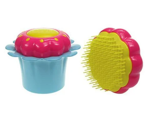 Tangle Teezer Magic Flower Pot - Blue/Pink Image 1