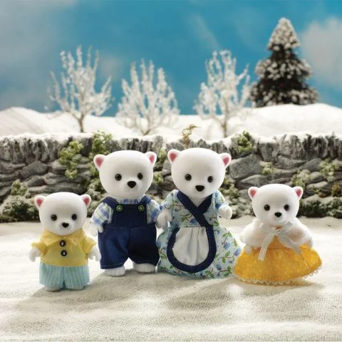 Sylvanian Families Polar Bear Family Image 1