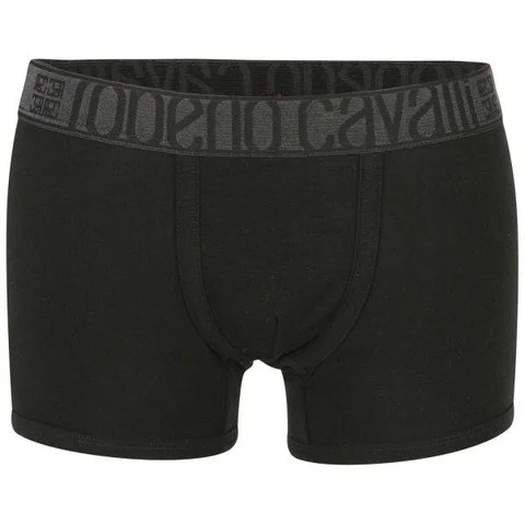 Roberto Cavalli Men's Branded Underwear Boxer - Black - M - Black Image 1
