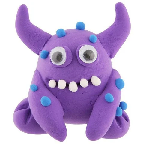 Monster Bunch Modelling Clay - Violet Image 1