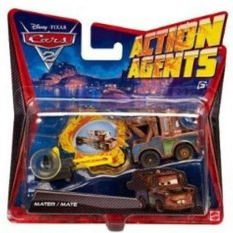 Cars 2 - Action Agents Vehicle and Launcher Mater Image 1