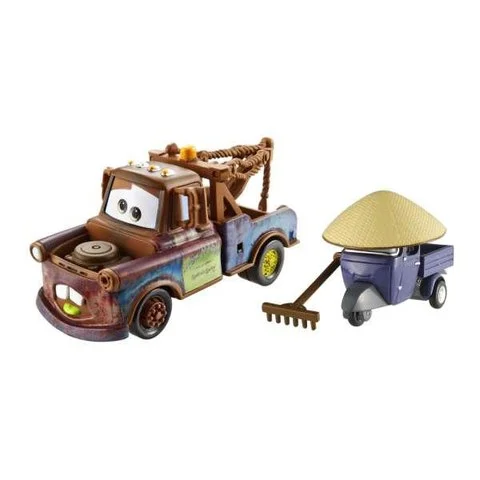 Cars 2 - Mater and Zen Master Pitty Diecast Vehicle 2-Pack Image 1
