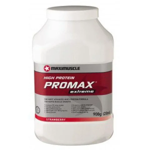 MaxiMuscle Promax Extreme - Strawberry (908g) Image 1