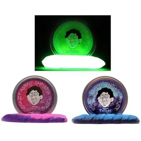 Crazy Aarons: Thinking Putty 2inch Tin - Twilight Image 1