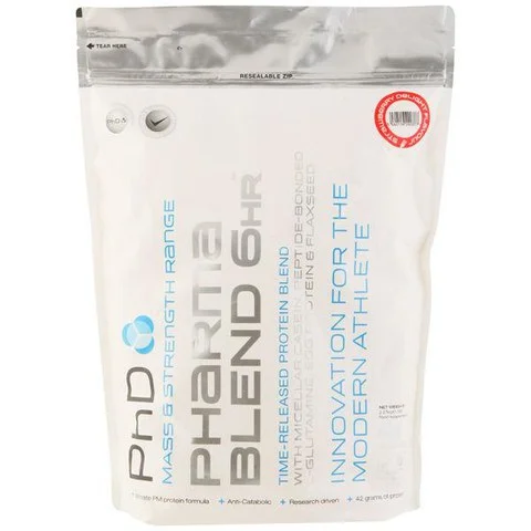 PHD NUTRITION PHARMA BLEND 6HR - STRAWBERRY (2.28KG) Image 1