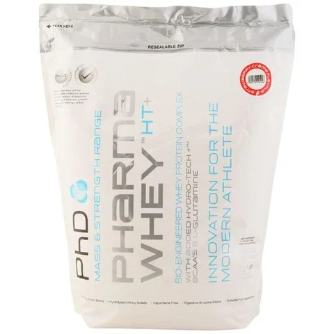 PhD Nutrition Pharma Whey HT+ (4.54kg) - 4.54kg - Pouch - Strawberry Image 1