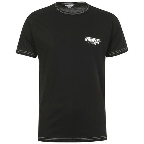 Gymheadz Sportswear Men's Black T-Shirt - S - Black Image 1