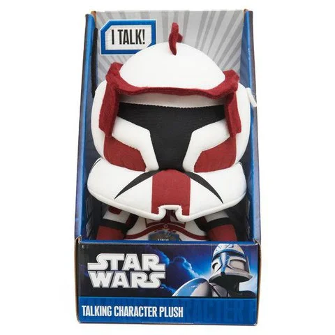 Star Wars Clone Wars - Talking Plush - Commander Fox 9 Inch Image 1