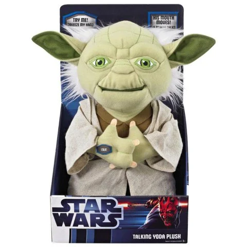 Star Wars 11 Inch Talking And Moving Doll - Yoda Image 1