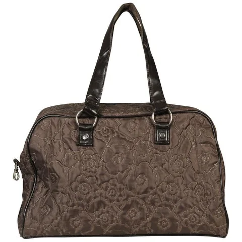 Thirty-One City Weekender Tote - Brown Poppy Image 1