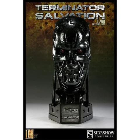 Sideshow Collectibles T-700 Terminator Lifesize Bust Image 1