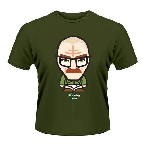 Breaking Bad Men's T-Shirt - Walter White Underwear Minion - S - Green Image 1