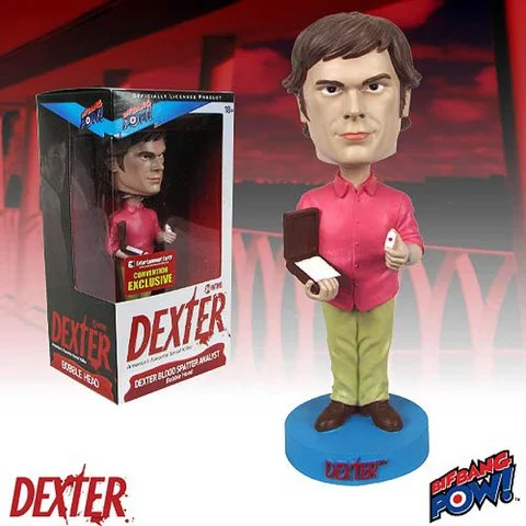 Dexter Blood Spatter Analyst Bobble Head - Con Exclusive Image 1