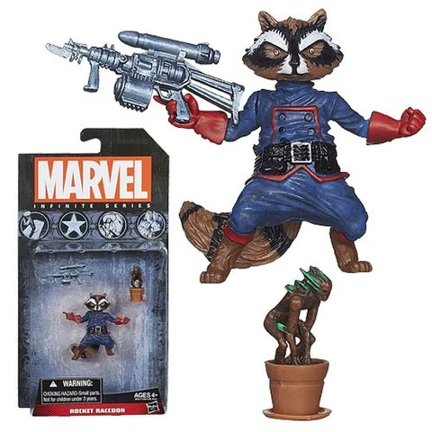 Marvel Infinite Series Rocket Raccoon Action Figure Image 1