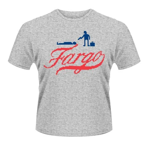 Fargo Men's T-Shirt - Gun - Grey - S - Grey Image 1