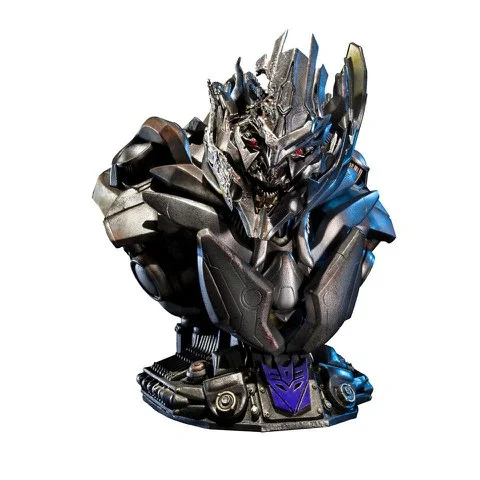 Sideshow Collectibles Transformers Megatron Revenge of the Fallen Battle Version Bust Image 1