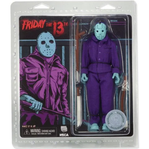 NECA Friday The 13th Clothed Jason Classic Video Game 8 Inch Action Figure Image 1