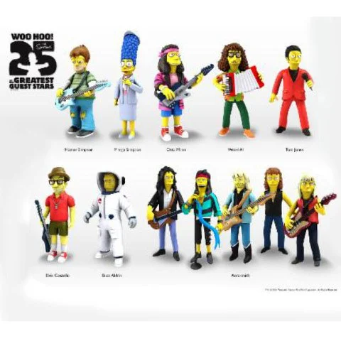 NECA Simpsons 25th Anniversary Brad Whitford 5 Inch Action Figure Image 1
