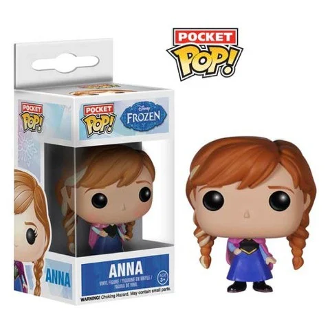 Disney Frozen Anna Pocket Pop! Vinyl Figure Image 1