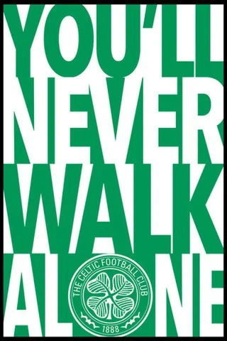 Celtic You Never Walk Alone - Maxi Poster - 61 x 91.5cm Image 1