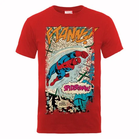 Marvel Spider-Man Ftanng Men's T-Shirt - Red - S - Red Image 1
