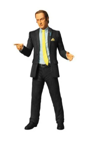 Breaking Bad Saul Goodman 6 Inch Action Figure Image 1