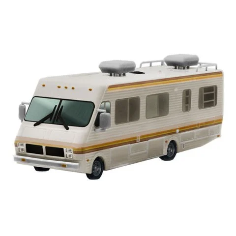 Breaking Bad 1986 Fleetwood Bounder RV 1:64 Scale Die Cast Metal Vehicle Image 1