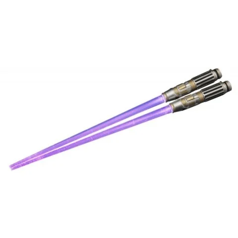 Kotobukiya Star Wars Mace Windu Light Up Lightsaber Chopsticks Image 1