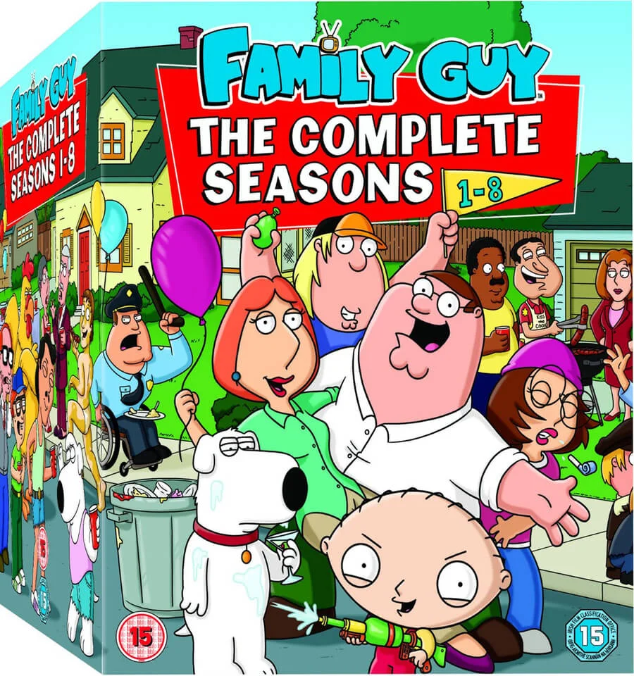 Family Guy - Series 1-8 - Complete Image 1