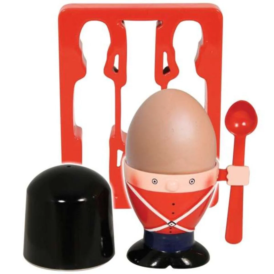 Soldier Egg Cup And Toast Cutter Image 1