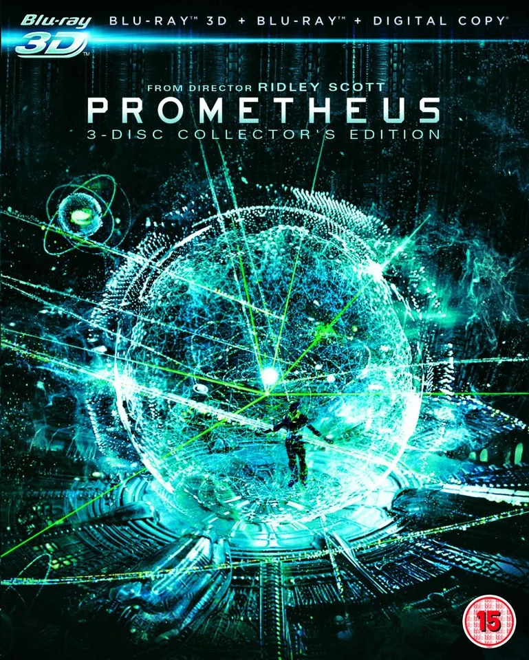 Prometheus 3D - Collectors Edition (Includes 2D Blu-Ray and Digital Copy) Image 1