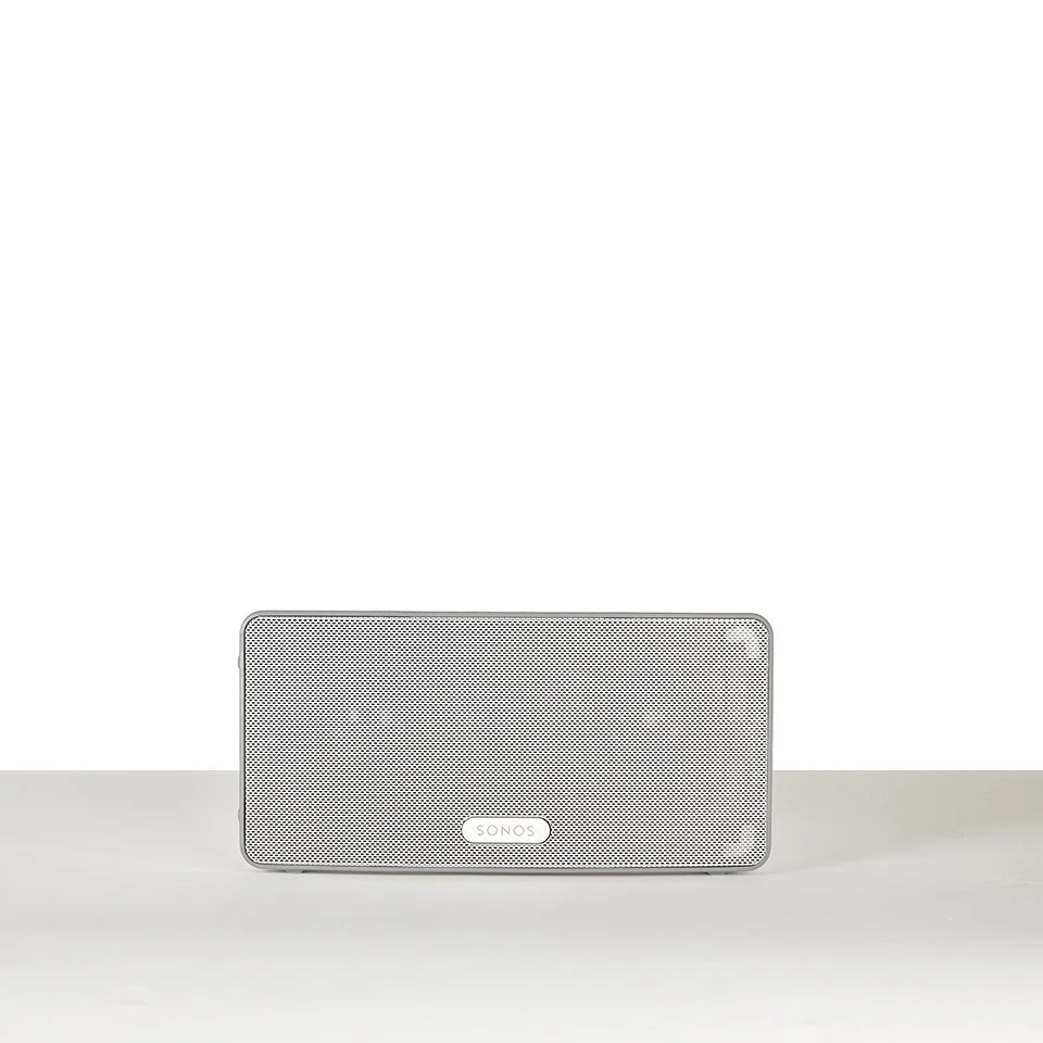 Sonos Play:3 Wireless Hi-Fi Speaker System - White Image 1