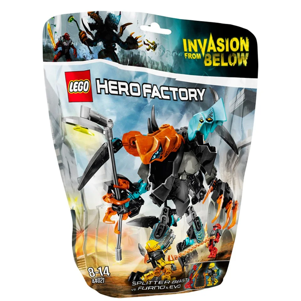 LEGO Hero Factory: SPLITTER Beast vs. FURNO and EVO (44021) Image 1