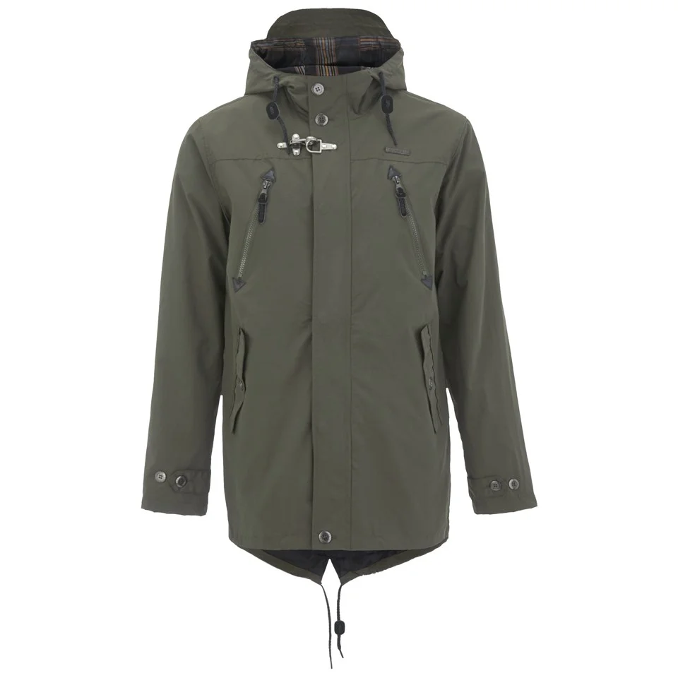 Ringspun Men's Checkmate Jacket - Khaki - S - Khaki Image 1