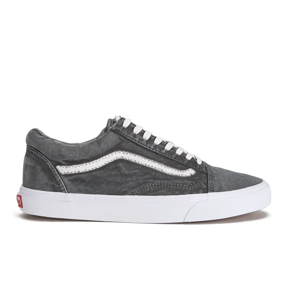 Vans Men's California Old Skool Reissue Vintage Sunfade Trainers - Black - 6 - Black Image 1