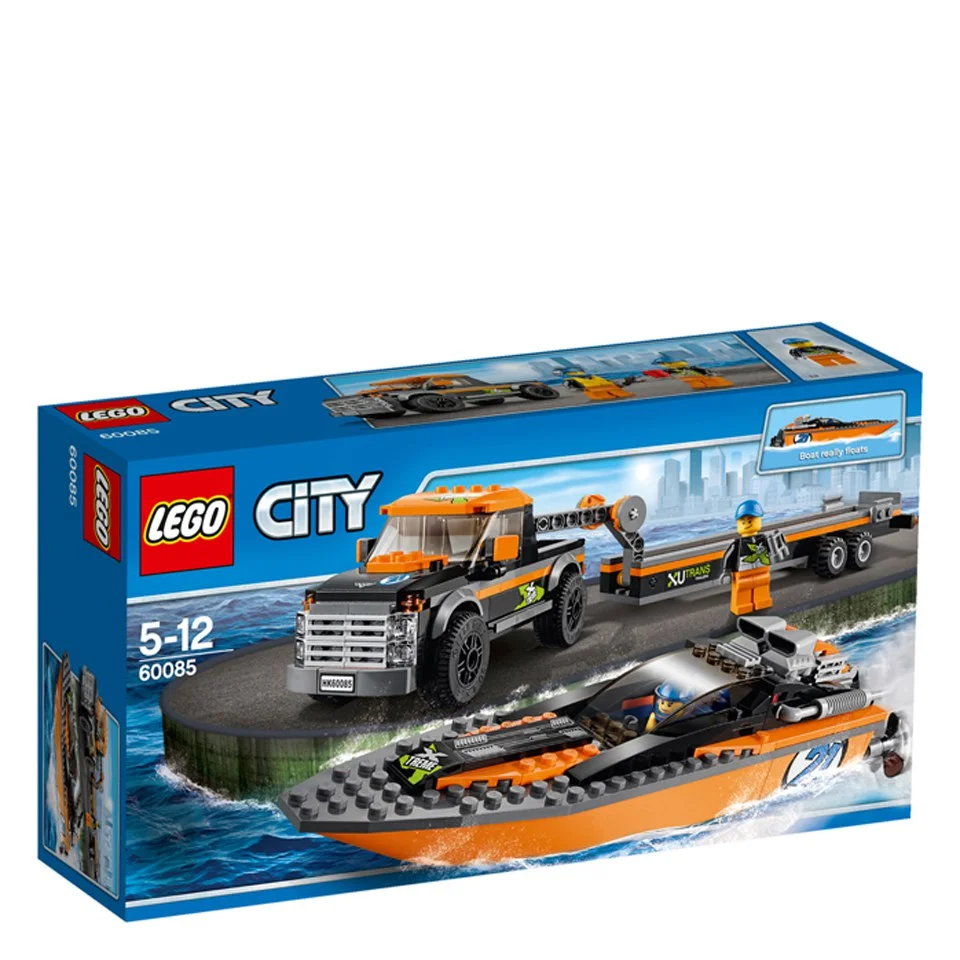 LEGO City: 4x4 with Powerboat (60085) Image 1