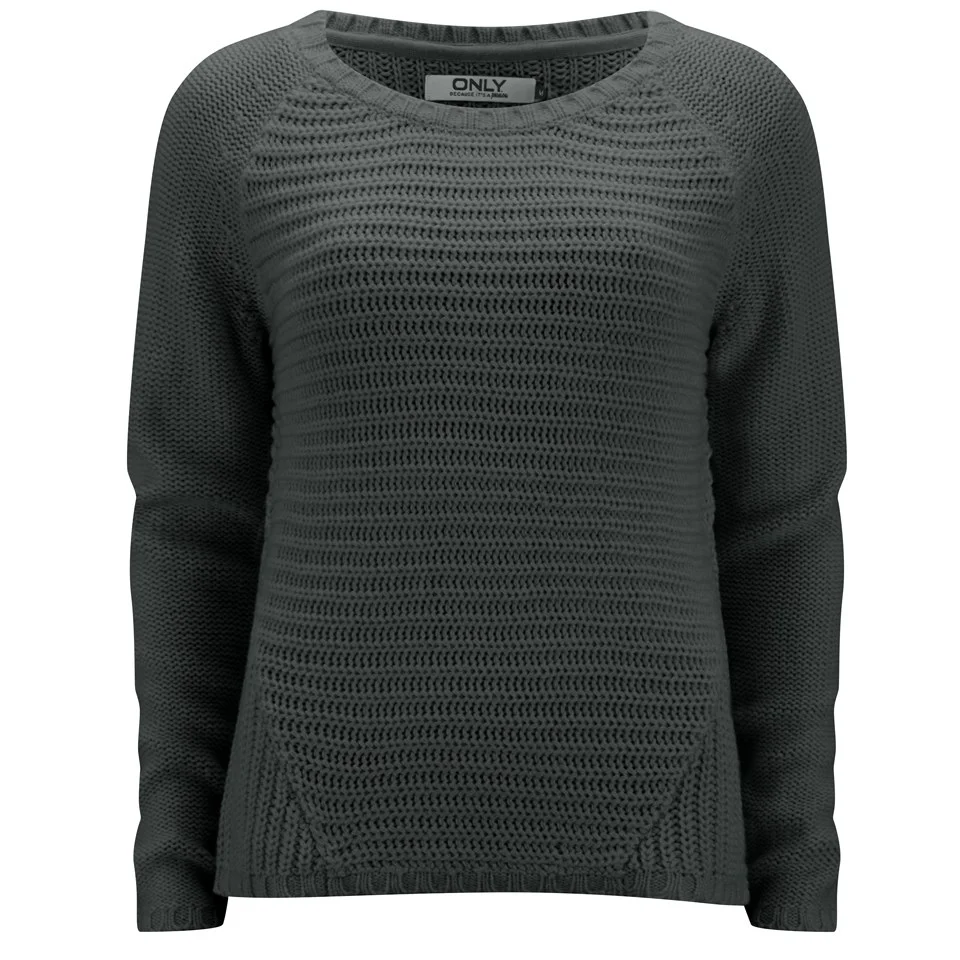 ONLY Women's Tullalu Jumper - Dark Grey - XS - Grey Image 1