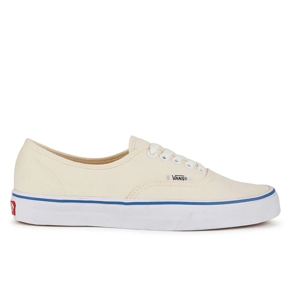 Vans Authentic Canvas Trainers - White - UK 3 - White Image 1