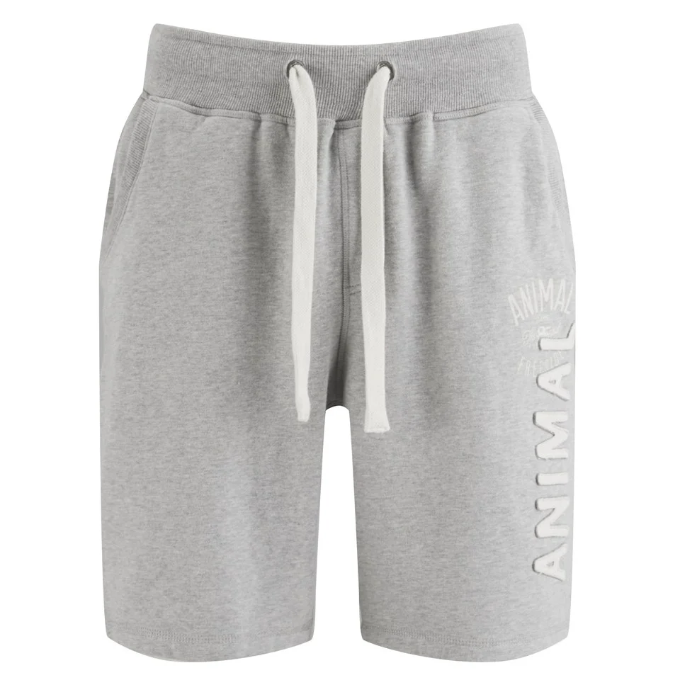 Animal Men's Ponsford Sweat Shorts - Grey Marl - S - Grey Image 1