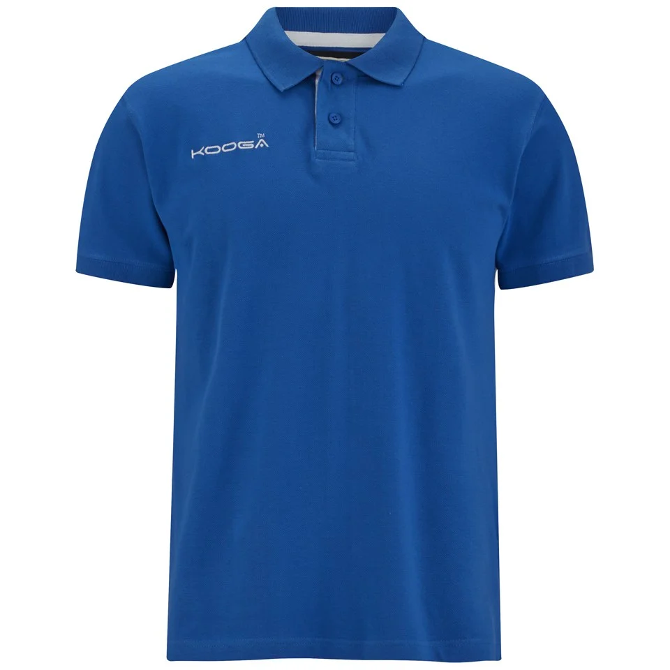 Kooga Men's Pique Polo Shirt - Reflex Blue - S - Blue Image 1