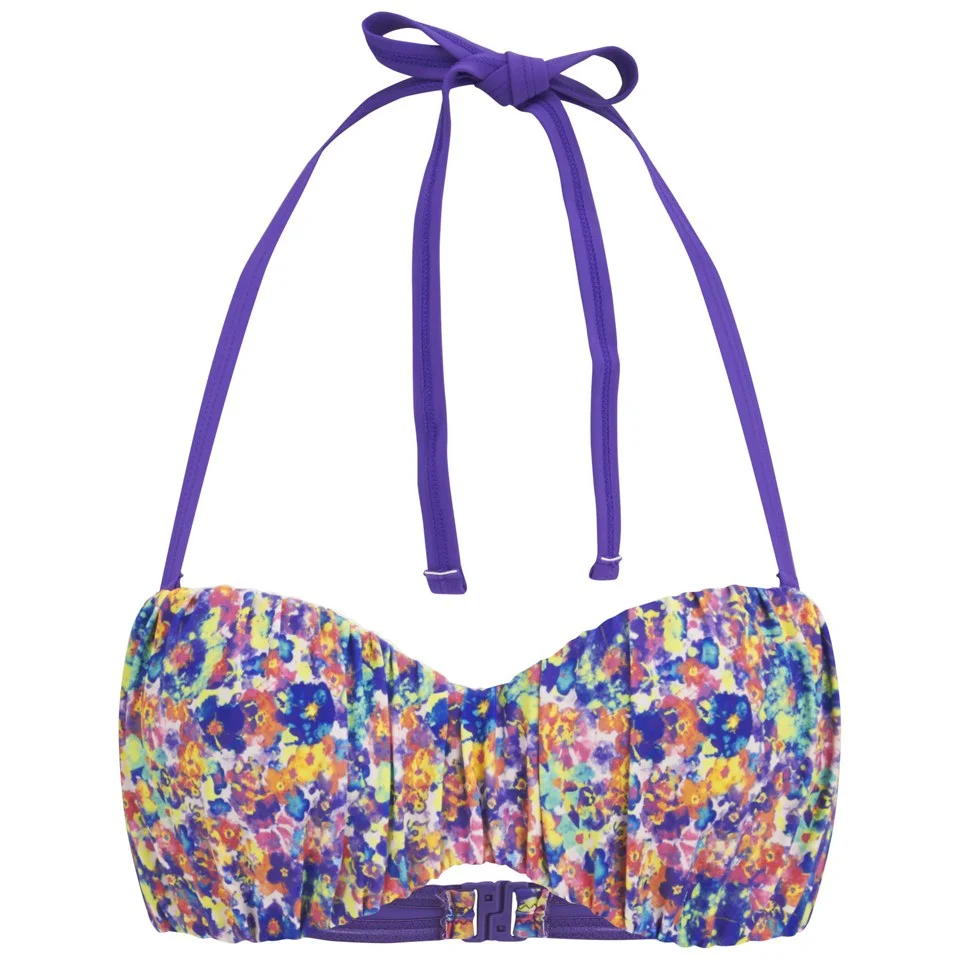 Vero Moda Women's Bikka Bikini Top - Liberty - 32B - Multi Image 1