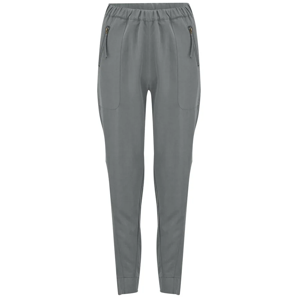 Vero Moda Women's Indi Loose Trousers - Pewter - XS/UK 8 - Grey Image 1
