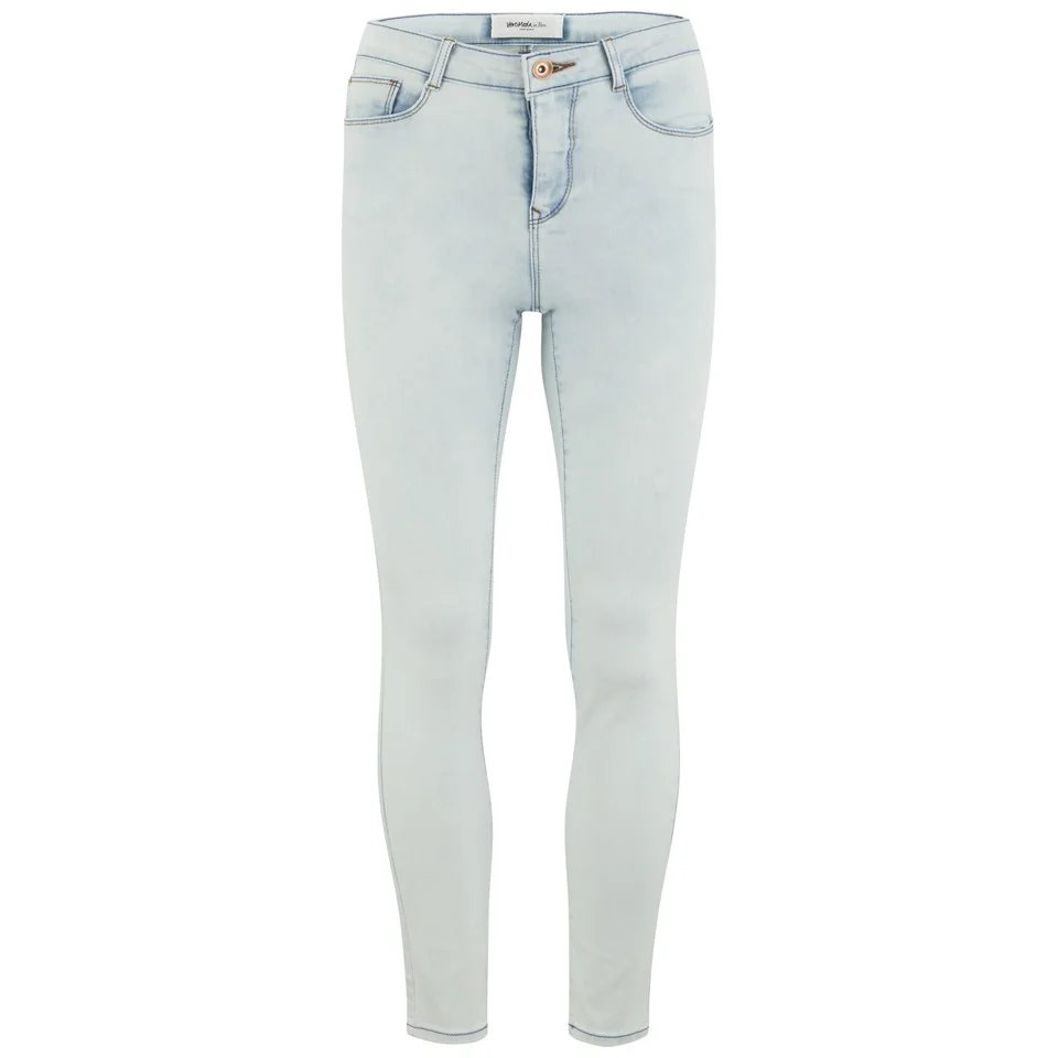 Vero Moda Women's Wonder Ankle Jeggings - Light Blue Denim - W25/L32 - Blue Image 1